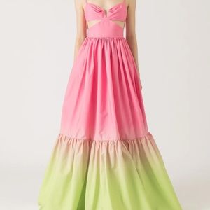Pink formal dress